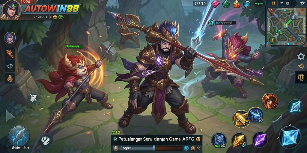 Tampilan gameplay mendalam dari AUTOWIN88 yang penuh aksi.