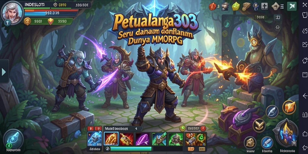 Gameplay seru dalam dunia fantasi INDESLOT303.