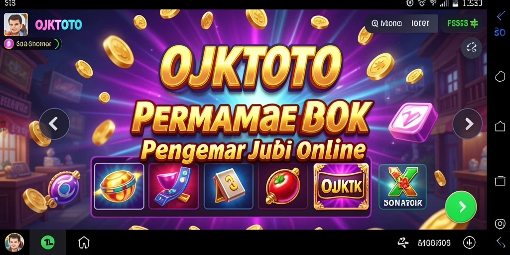 Tampilan menarik gameplay OJKTOTO dengan slot memikat.