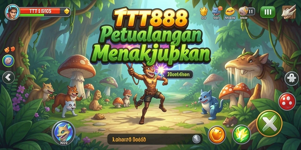 Tampilan gameplay menakjubkan dari TTT888 yang menggugah semangat petualangan.